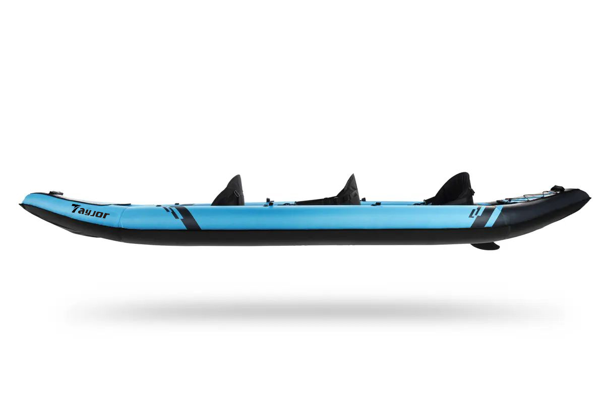 3 persons inflatable kayak