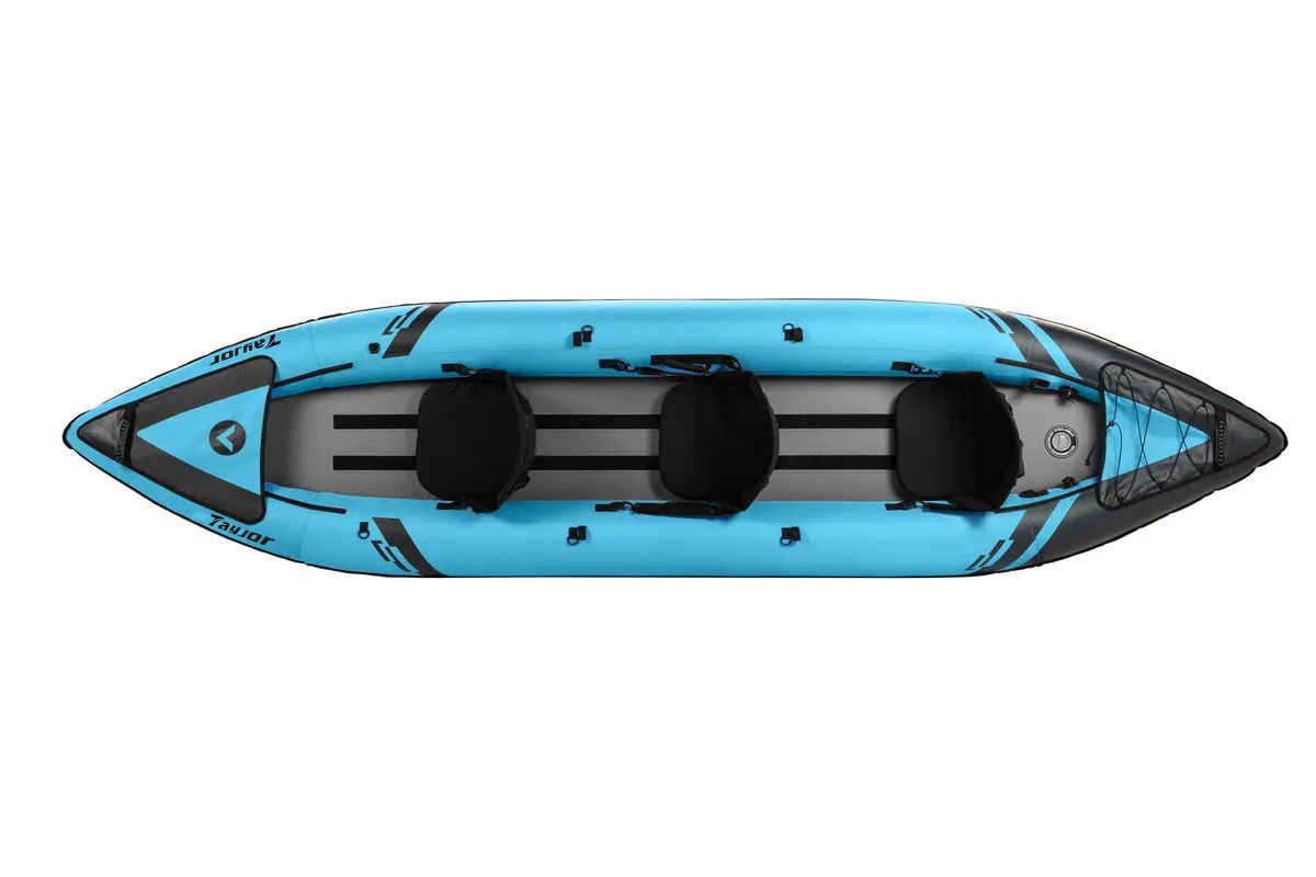 3 persons inflatable kayak