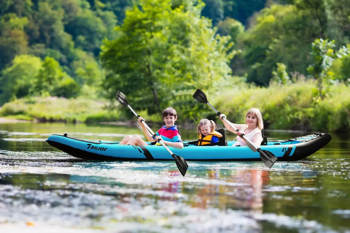 inflatable kayak