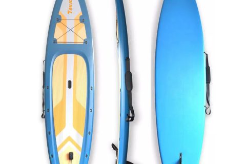 Plastic paddle board