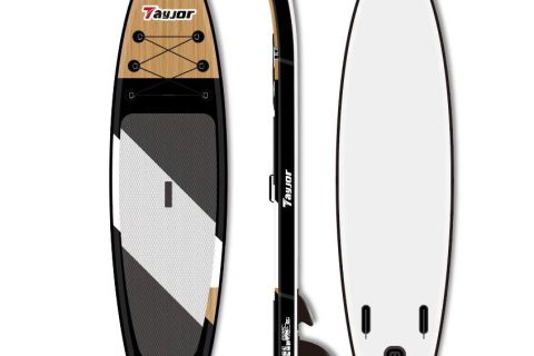 Surfing SUP board