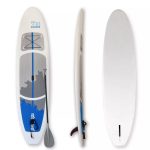 Hard stand up paddle board with foaming