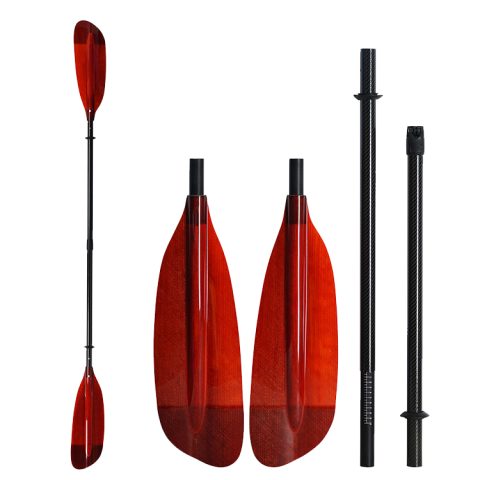 Adjustable Length 4-Piece Carbon Fiberglass Kayak Paddle