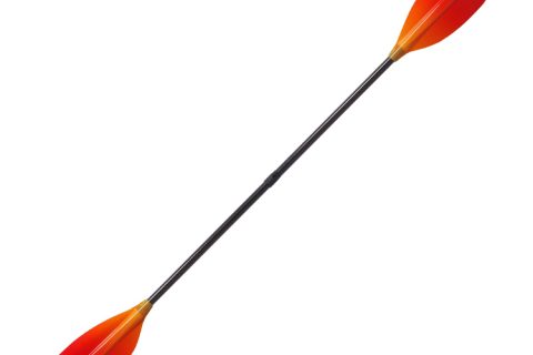 Lightweight 2 Piece Fiberglass Carbon Kayak Paddle