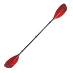 Lightweight 2 Piece Fiberglass Carbon Kayak Paddle