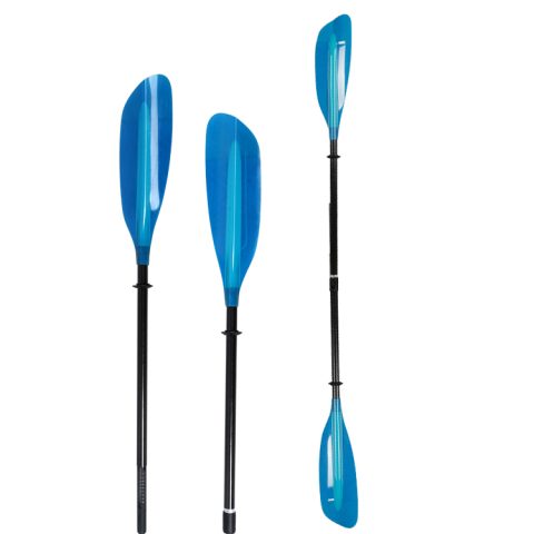 2 pieces light transparent paddle carbon fiber shaft