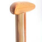 130cm 1 piece Wooden shaft canoe paddle