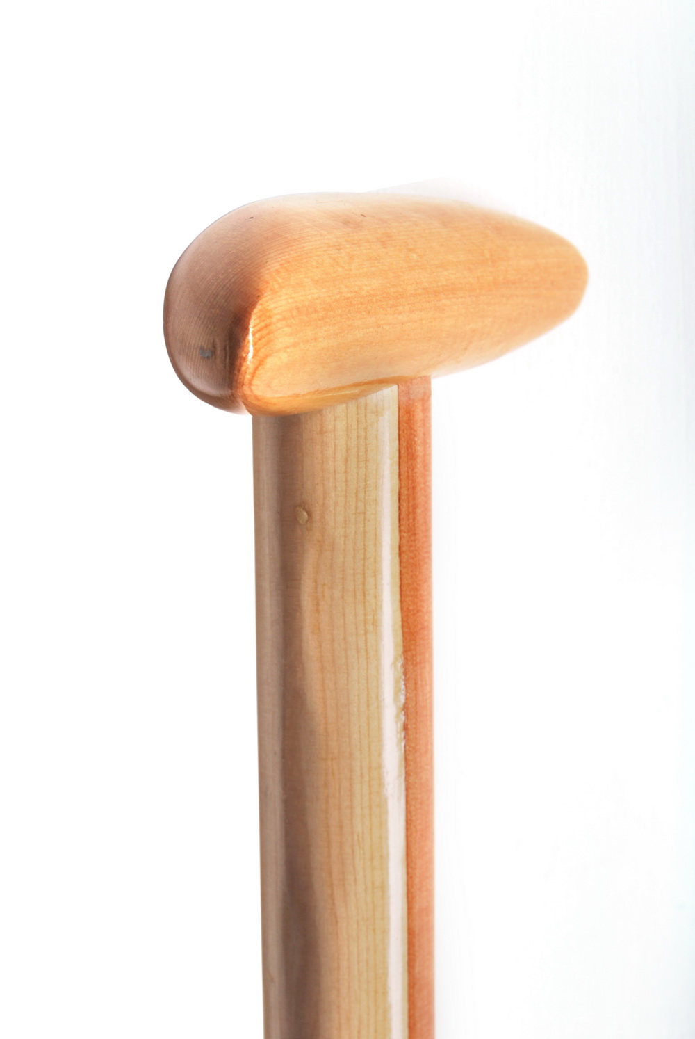 130cm 1 piece Wooden shaft canoe paddle