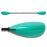 Transparent Blade and fiberglass shaft paddle for sale