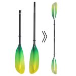 2-Pieces Pedal Kayak Adjustable Kayak Paddle