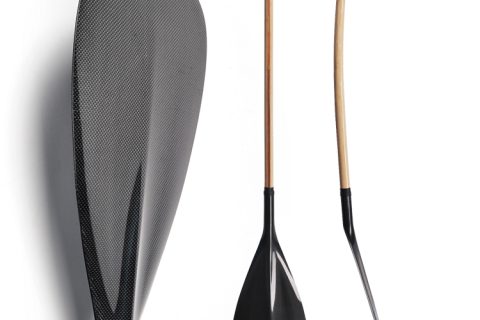 130cm 1 piece Wooden shaft canoe paddle