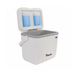 22L blow molded cooler box with thermometer