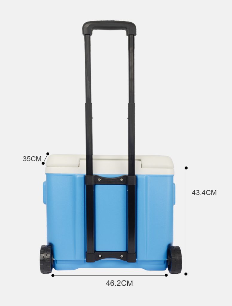 30L Plastic Cooler Box With Wheel