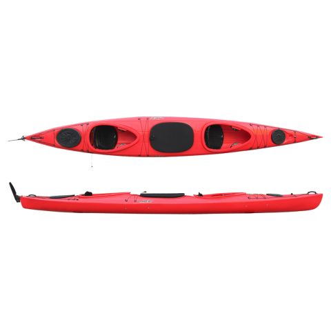 Double Sit In Sea Kayak 18ft