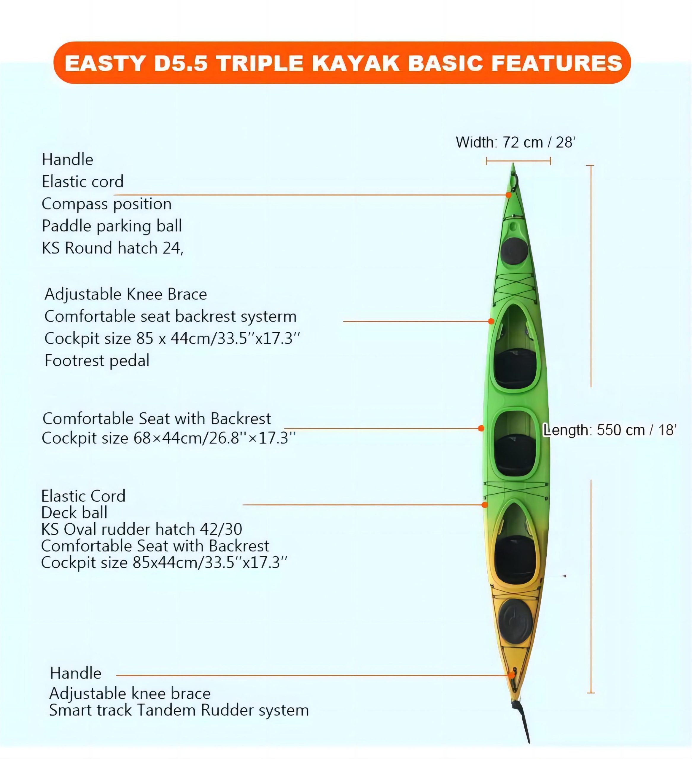 Double Sit In Sea Kayak