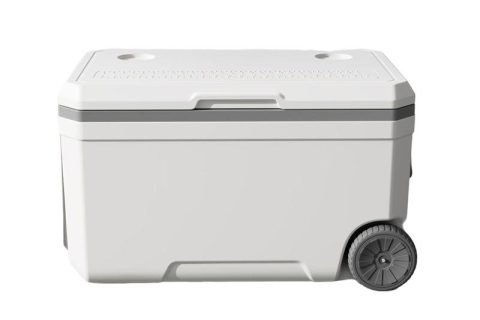 70L Blow Molding Ice Box With Wheel