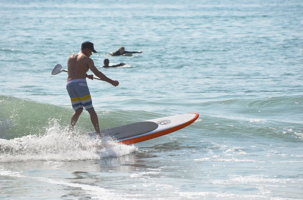 Tabla de paddle surf versus kayak